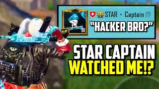 STAR CAPTAIN WATCHED FEITZ SNIPE IN EUROPE ACE DOMINATOR!! | PUBG Mobile