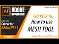 How to Use Mesh Tool - CHAPTER 18 - [Adobe Illustrator Course for Beginners]