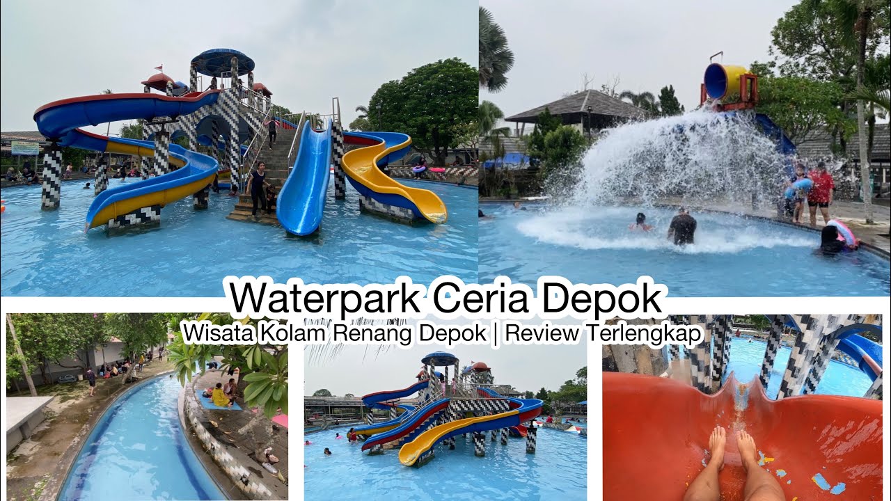 Waterpark Ceria Depok | Wisata Kolam Renang Depok Review Terlengkap