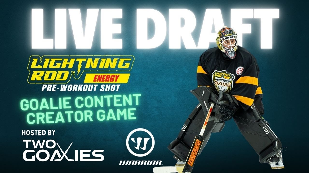 2025 Inaugural Lightning Rod Energy Goalie Content Creator Game Draft — Hosted by Two Goalies!