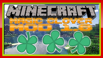 Minecraft Mod Showcase 1.8.8/1.8.9 :: Magic (Lucky) Clover - 2 Minute Mods