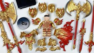 LEGO Batman: The Berserker (gold) | Batman：Dark Age | Berserk | Unofficial Minifigures Knockoff