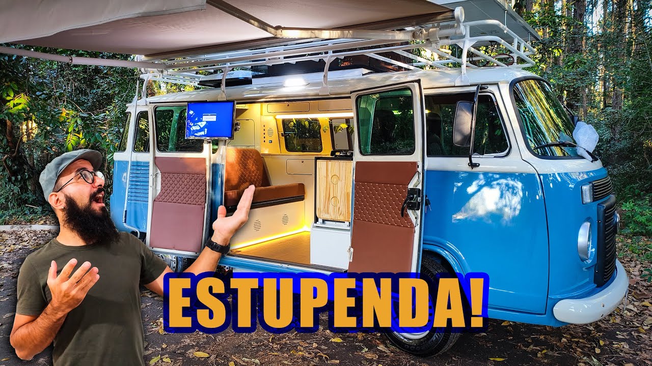 ANA BELA - KombiHome em uma Kombi Clipper simplesmente fantástica. #kombihome