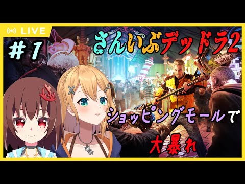 【#デッドライジング2】さんごラいぶジング2 ＃0：略してさぶデラ。再び（テストプレイ）【#Vtuber：照山いぶき】