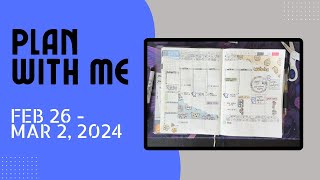 Plan With Me | February 26 - March 2, 2024 | Hobonichi Cousin by Scribbles with Sam 128 views 3 months ago 25 minutes