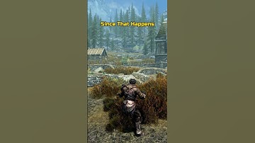 Bizarre  Experiment in Skyrim #gaming #skyrim #rpg #shorts