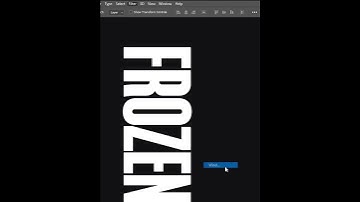 frozen text effect in Photoshop.  subscribe to my youtube channel for more tutorials photoshoptut...