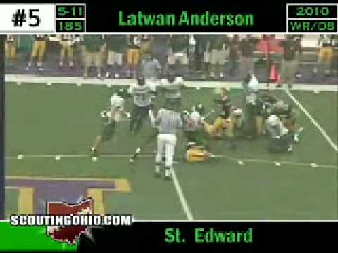 Latwan Anderson's Football Highlights Watch!