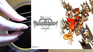 【ソロギター】Naminé(KINGDOM HEARTS CHAIN OF MEMORIES)【Fingerstyle Guitar Cover】-DADF♯AD- - KINGDOM HEARTS CHAIN OF MEMORIES