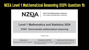 NCEA Level 1 Mathematical Reasoning 2024 Question 1b
