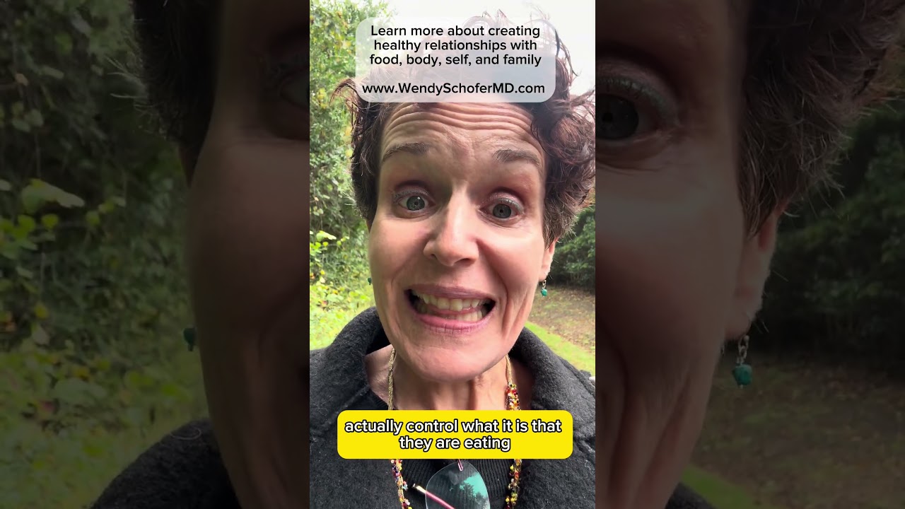 What does it mean to have a healthy relationship with food? Hope from a pediatrician