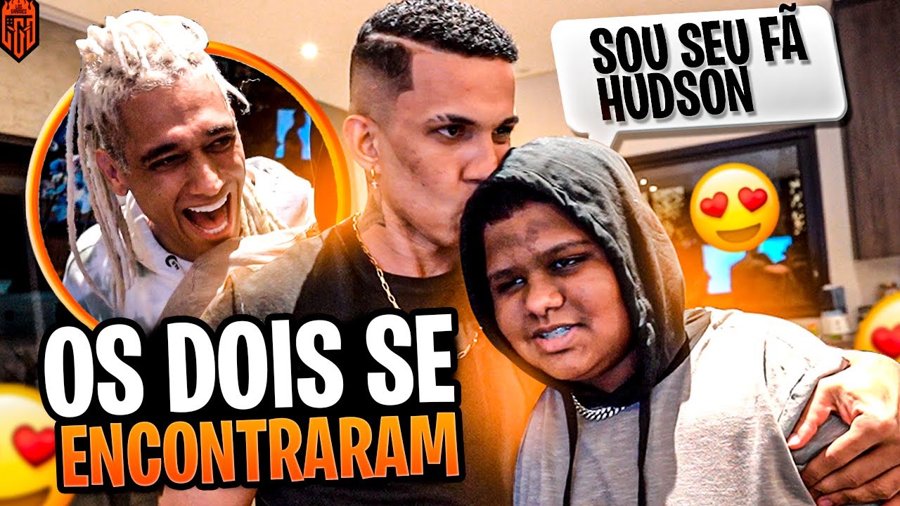 O HUDSON SE ENCONTROU COM O MITO! ELES SE EMOCIONARAM!