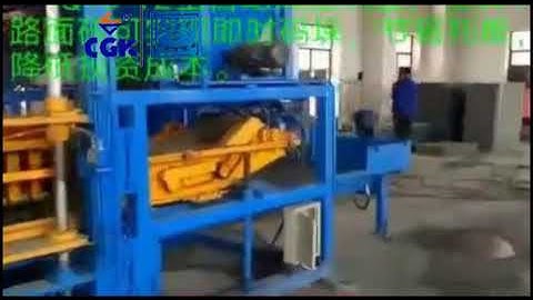 QT6-12 Automatic Hydraulic Concrete Block Making Machine