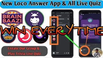 How to get answers of Loco, Brainbaazi , Qureka and all other trivia games!!