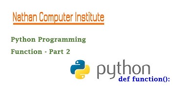 Python Programming - Functions - Part 2