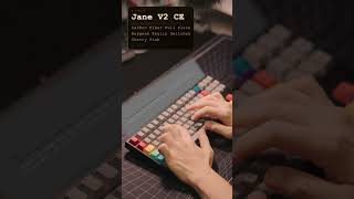 Jane V2 CE | Keylin Switches #mechanicalkeyboard #customkeyboard #tgr