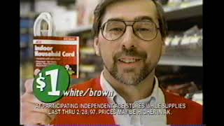 1996 Ace Hardware Dollar Days Sales Commercial