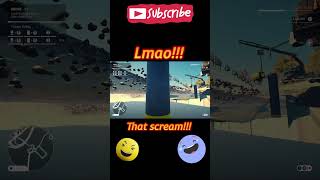 That scream though! Haha!! - (Construction Simulator) #amazing #funny #gaming #subscribe #hilarious