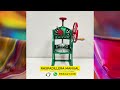 🧊Máquina raspadillera manual con plataforma de aluminio cuchilla de acero raspa hielo estilo nieve