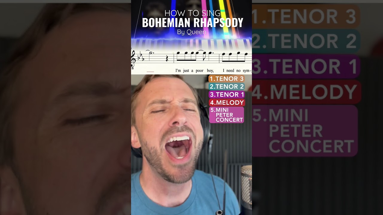HOW TO SING Bohemian Rhapsody by Queen - YouTube
