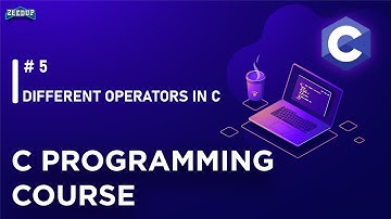 C-05 Programming Operators in C