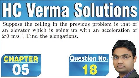 Suppose the ceiling in the previous problem is that of  an elevator which is going up with an accel