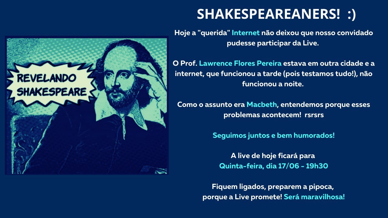 MACBETH ENCENADO com LAWRENCE FLORES PEREIRA