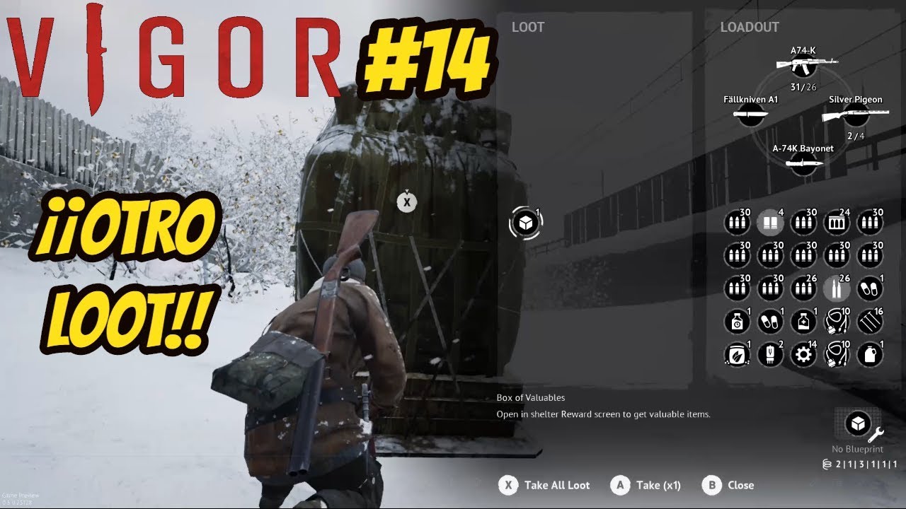 Vigor  ‎game preview Gameplay - Conseguimos otro Loot + Inventario Lleno - xbox one