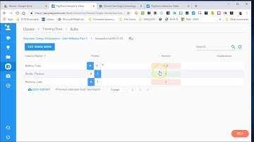 Grading / Monitoring PlayPosit Bulbs in Schoology