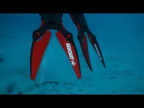Beuchat Βατραχοπέδιλα Κατάδυσης Aquabionic Μαύρα