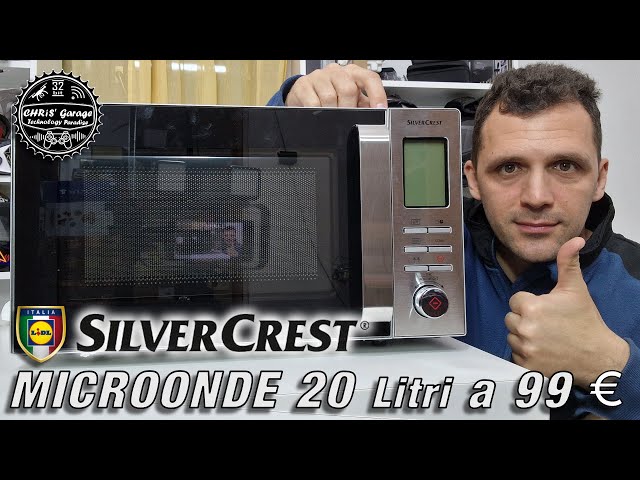 LIDL Microonde digitale 20 litri 800/1000 Watt a 99 € 