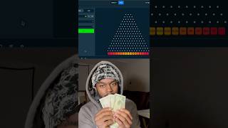 1,000 Multliplier PLINKO BALL DROP? 🎰 #stake #casino #youtube #plinko #slots #shorts