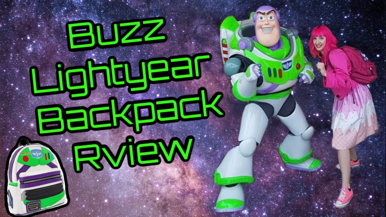 Buzz Lightyear Backpack Unboxing & Review Disney Pixar Loungefly YouTube