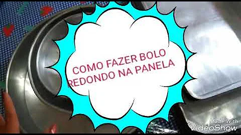 Como transformar bolo redondo em quadrado?