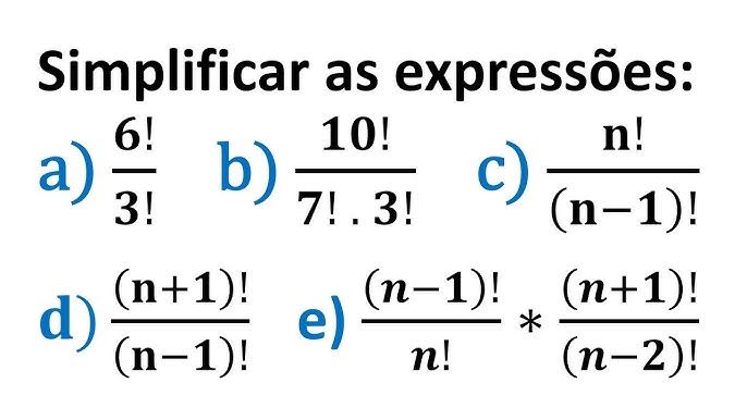 Mat. Básica #12 - simplifique a fração com fatorial (7!.9!)/(8!.5!)=? 