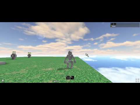 ROBLOX Characters using 14 parts + 14 Motors