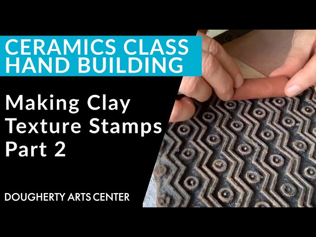 How to Make Custom Clay Texture Rollers  Ceramic texture, Ceramic arts  daily, Clay texture