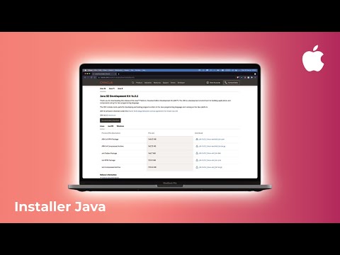 Vidéo: Comment installer JDK sur Mac ?