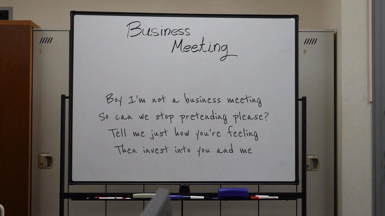 Business Meeting - Mona Shirakawa  [Lyric Video]