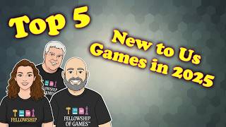 Top 5 NEW Board Games We Discovered in 2025 🎲 | Hidden Gems & Surprise Hits!