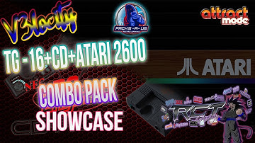 V3locity TG-16 and CD/Atari 2600 pack combo -(by:Retrogame)