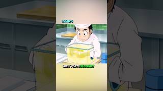 Even scarier than lemons that give you a shock are exploding cherries.#anime  #cartoon  #toriko