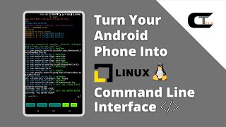 Turn your android phone into LINUX Command Line Interface | Without ROOT screenshot 1