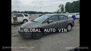 Honda CIVIC 2014 2HGFB2F53EH522791