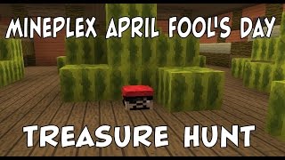 Mineplex April Fool&#39;s Day Lobby Treasure Hunt | Guide to all 30 Hidden Pirate Heads