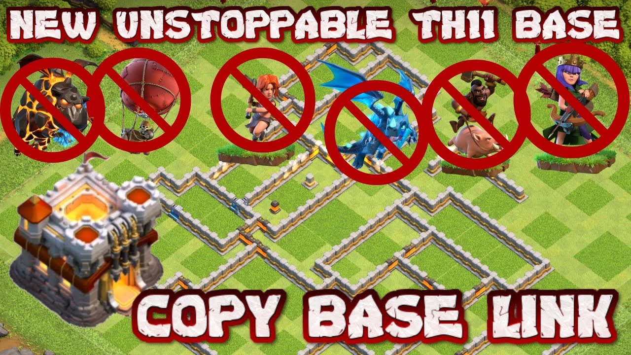 NEW TH11 WAR BASE 2020! *COPY LINK* BEST TH11 ANTI 3 STAR LAYOUT CLASH OF CLANS