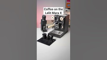 Making a Latte on the Lelit Mara X Espresso Machine