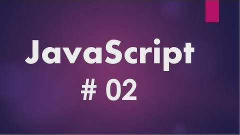 JavaScript - 02 - Modify html attributes