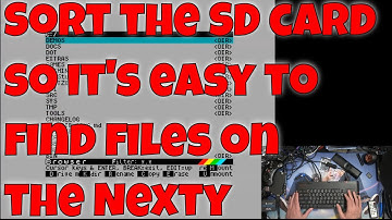 Spectrum Next Part 7 - Sort the SD card so it