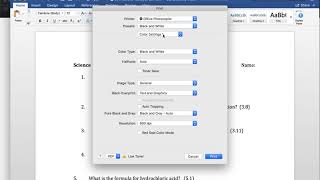 How to Create a Printer Preset on Mac